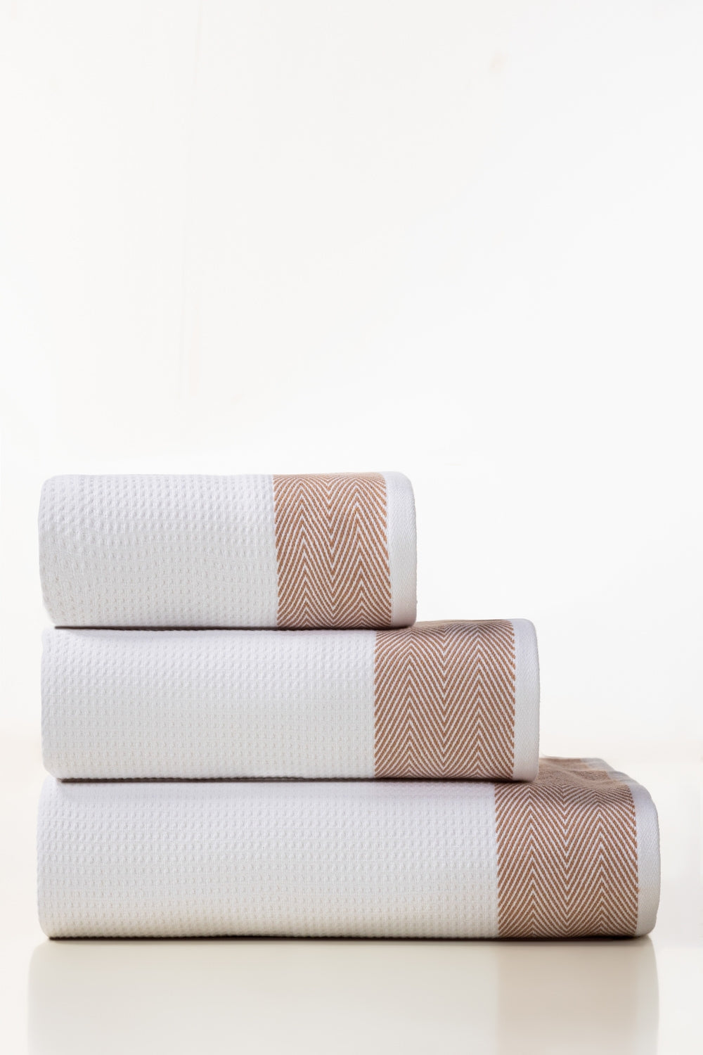 White Waffle Towel 25 25