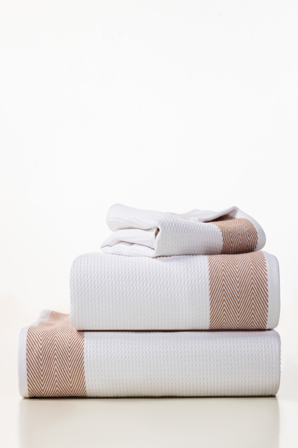 White Waffle Towel 25 25