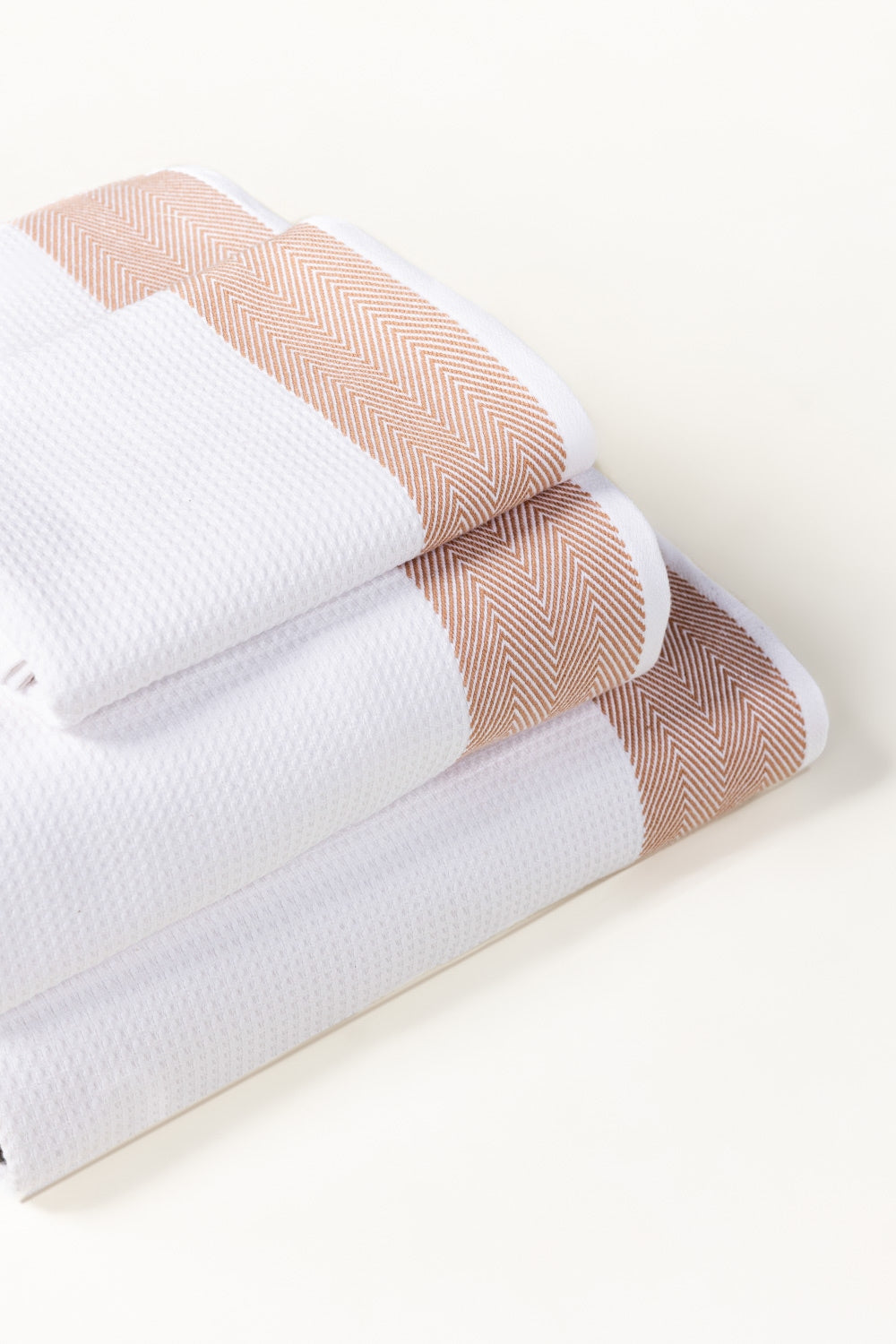 White Waffle Towel 25 25