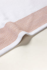 White Waffle Towel 25 25