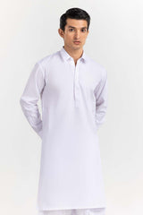 White Basic Chairman Latha Shalwar Kameez Suit SK-P22-019