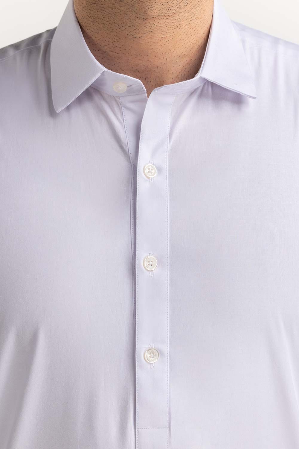 White Basic Chairman Latha Suit