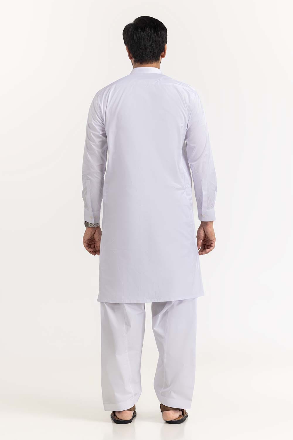 White Basic Chairman Latha Suit SK-P22-165