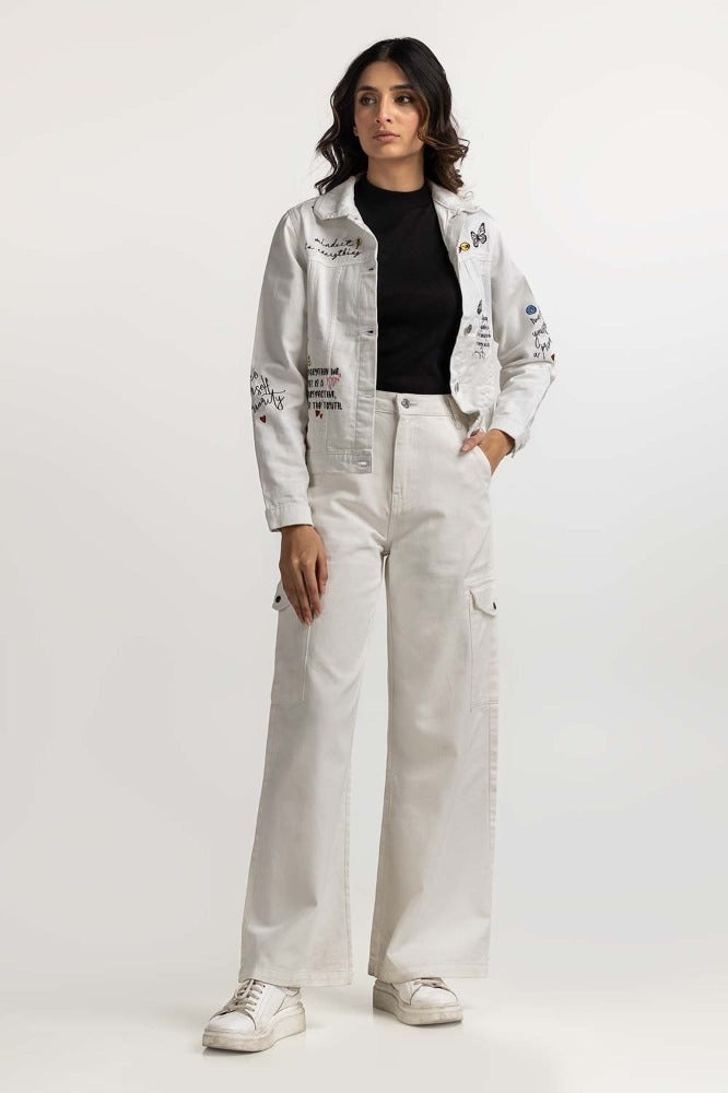 White Basic Jacket WS-JKT-WS23-119