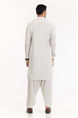 White Basic Kurta KR-PLN22-074