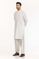White Basic Kurta KR-PLN22-074