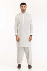 White Basic Kurta KR-PLN22-074