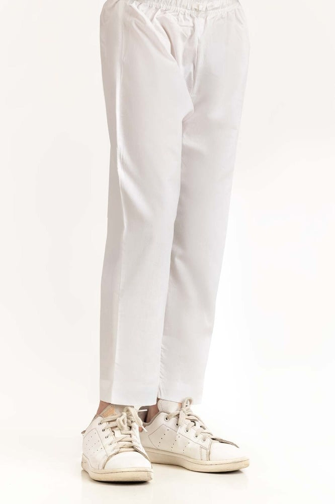 White Basic Pajama KPJ-BLD23-001