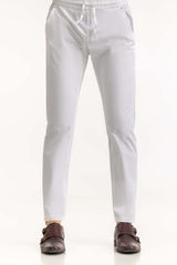 White Basic Pajama PJ-BLD22-002