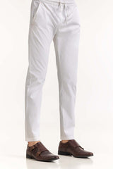 White Basic Pajama PJ-BLD22-003