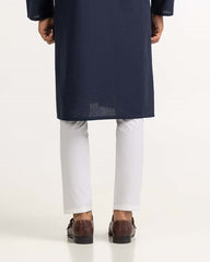 White Basic Pajama PJ-BLD23-001