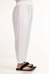White Basic Shalwar KSH-CTN24-001