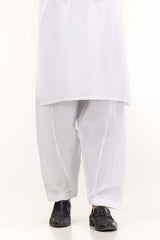 White Basic Shalwar SH-CTN23-001