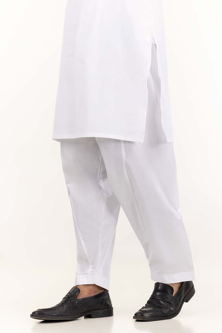 White Basic Shalwar