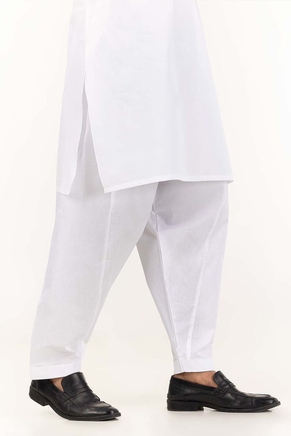 White Basic Shalwar
