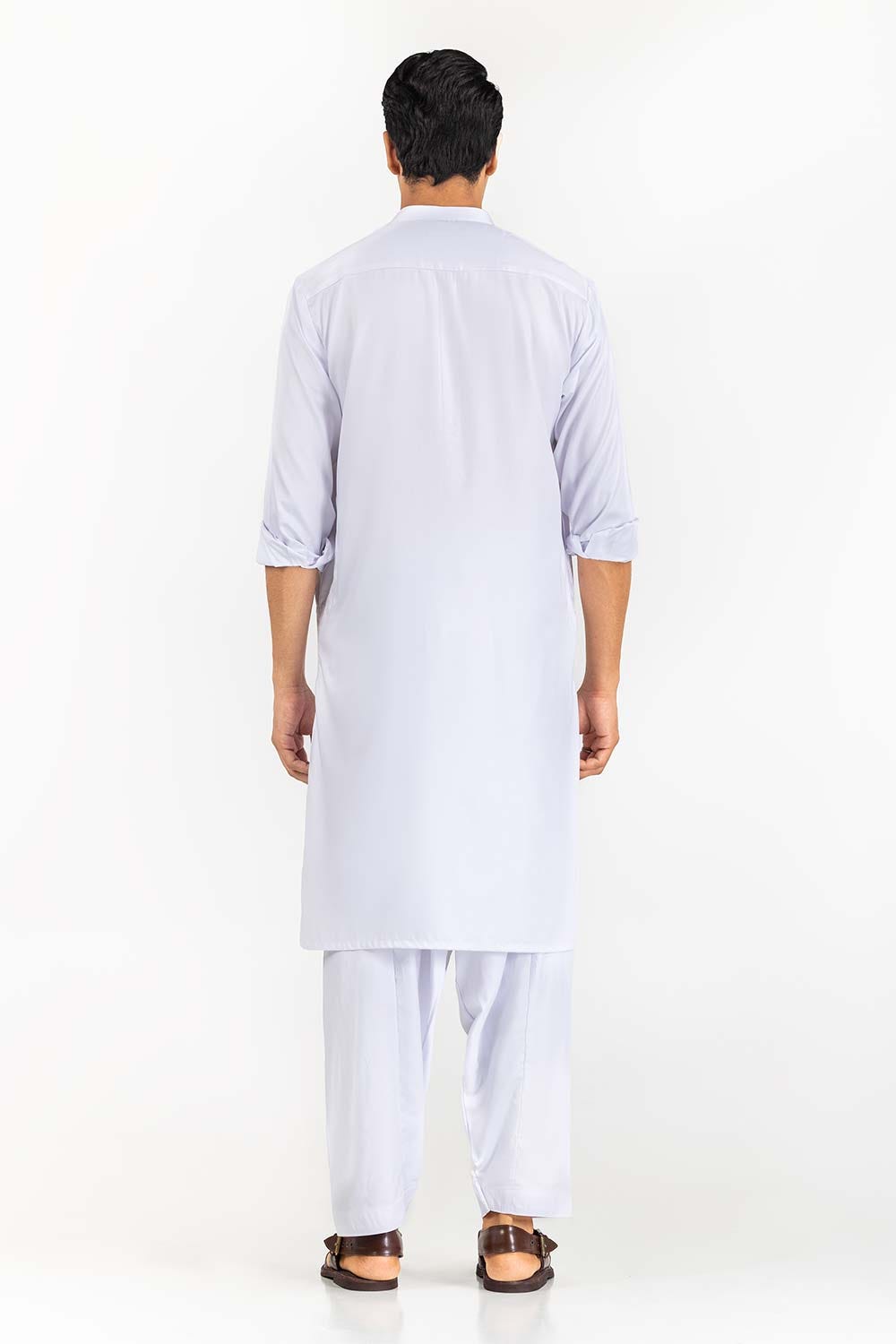 White Basic Shalwar Kameez Suit