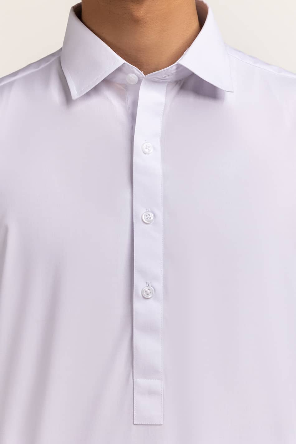 White Basic Suit SK-P24-020