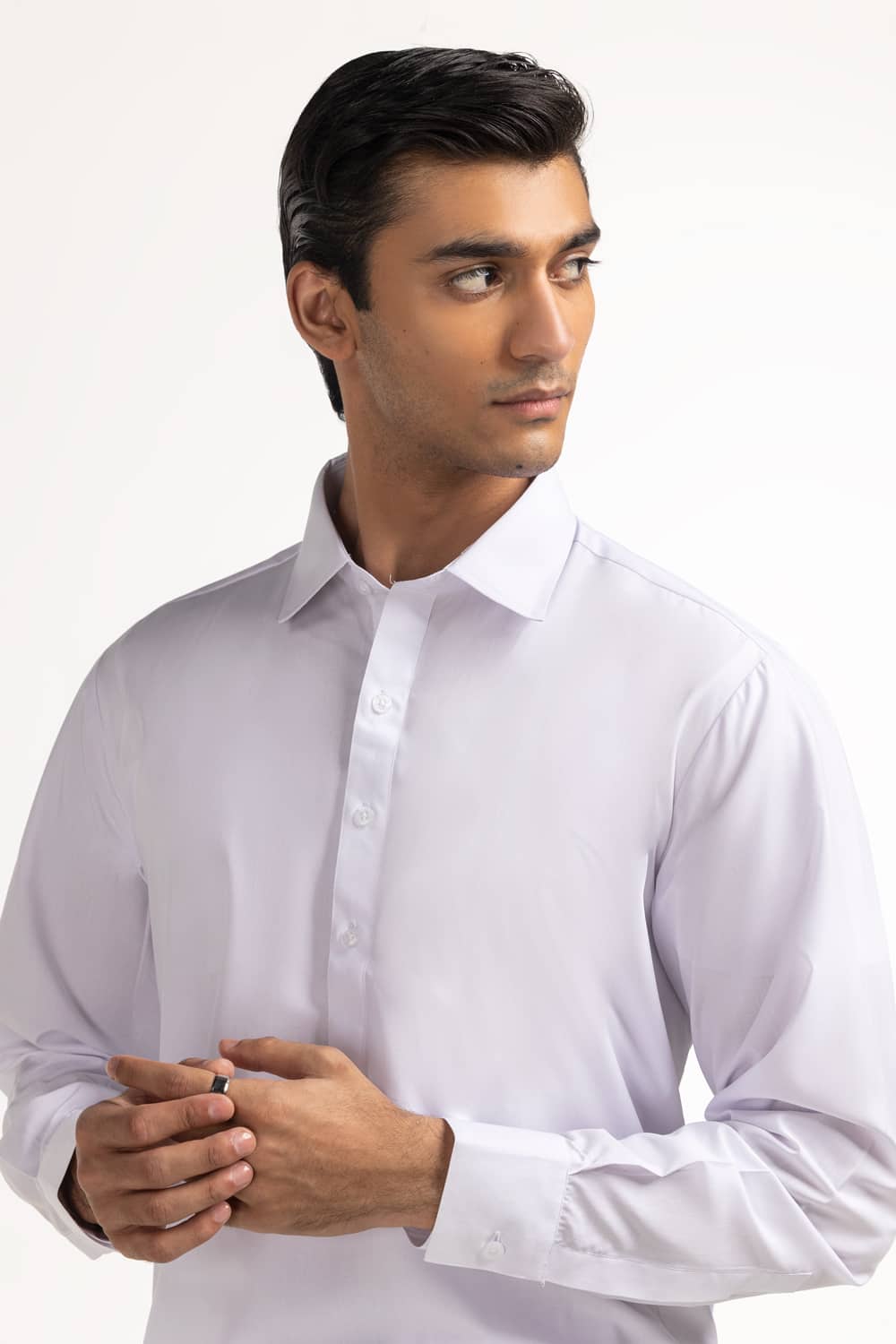White Basic Suit SK-P24-020
