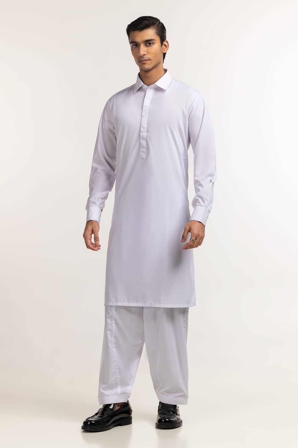 White Basic Suit SK-P24-020