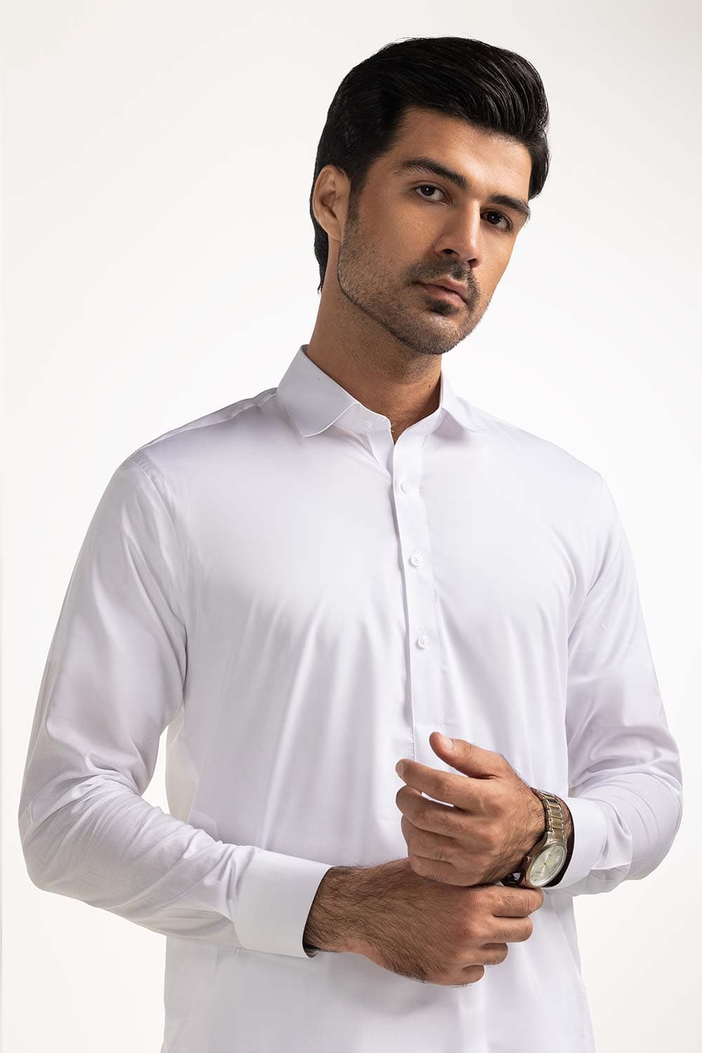 White Basic Suit SK-P24-070