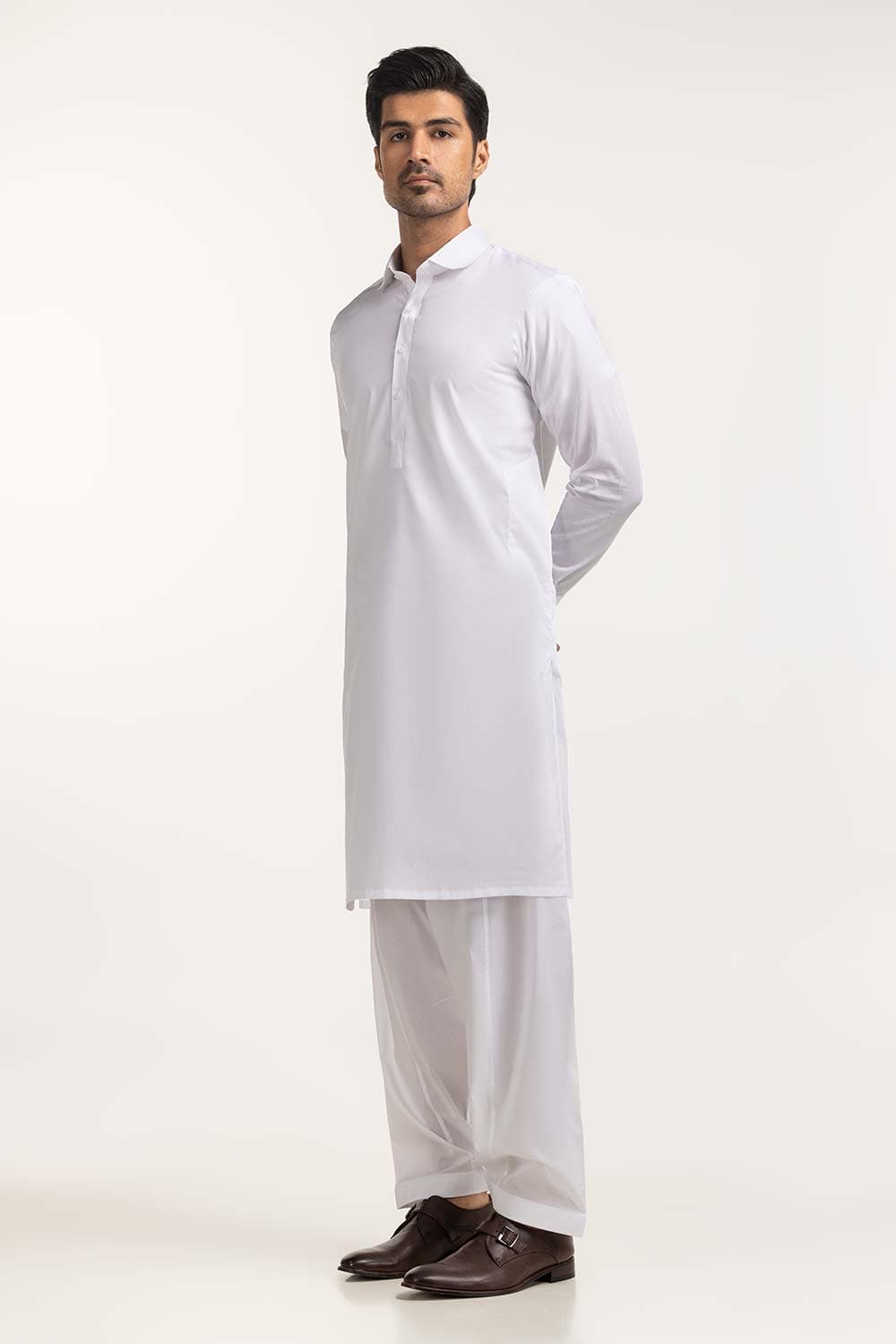 White Basic Suit SK-P24-070