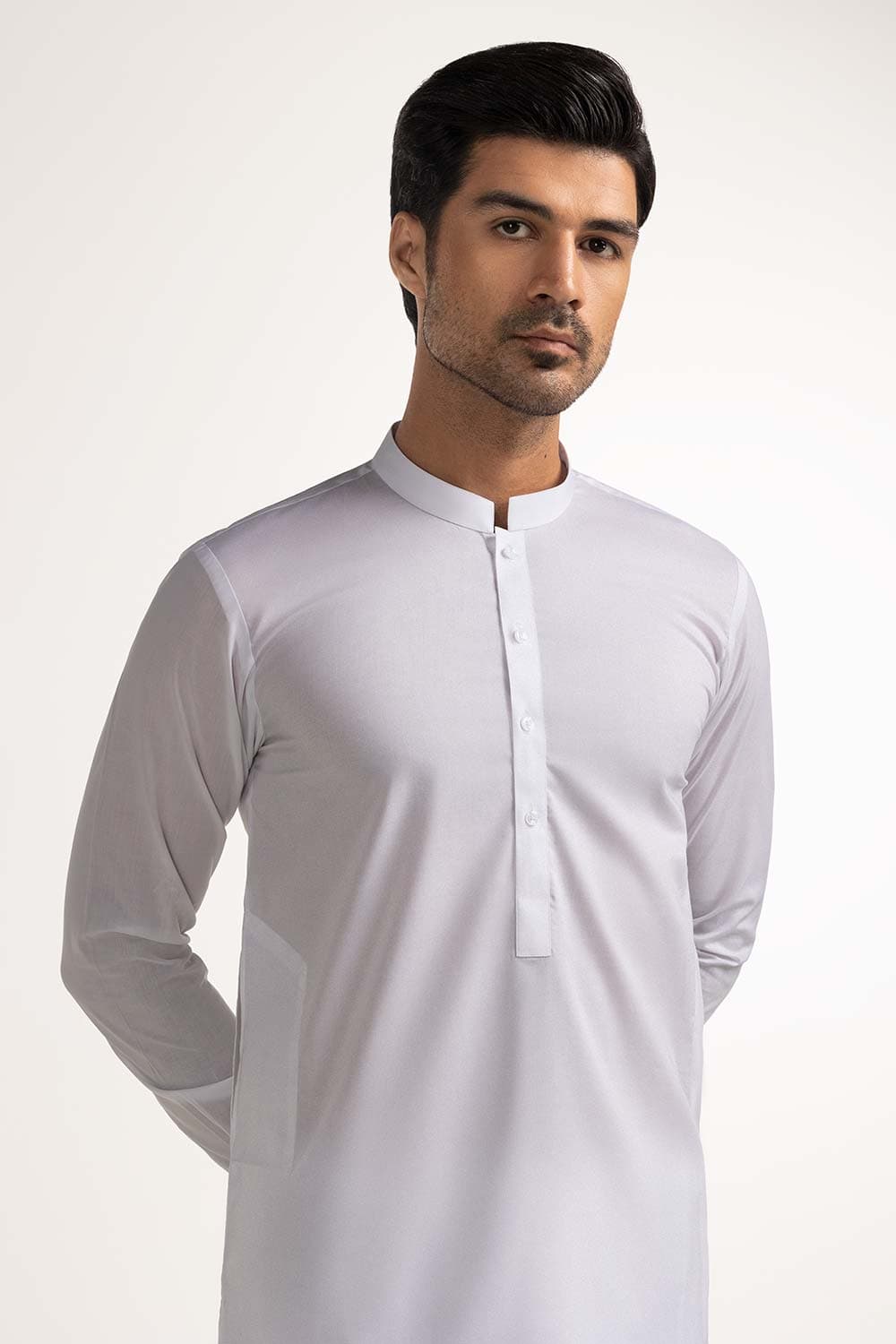 White Basic Suit SK-P24-075