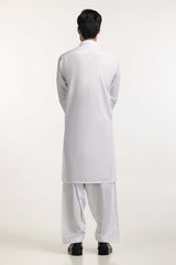 White Basic Suit SK-P24-076