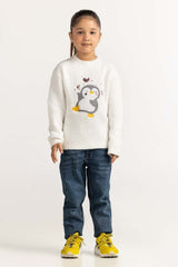 White Basic Sweater TG-SWT-WS23-014