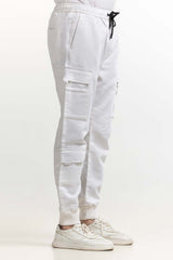 White Basic Trouser MNTRCSS24003-A