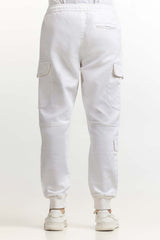 White Basic Trouser MNTRCSS24003-A