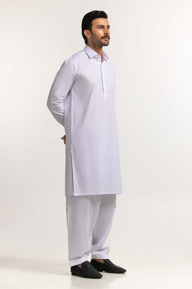 White Chairman Latha Suit