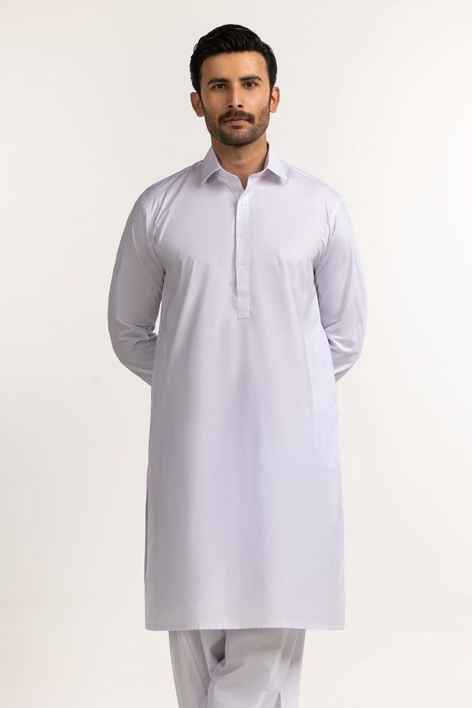 White Chairman Latha Suit