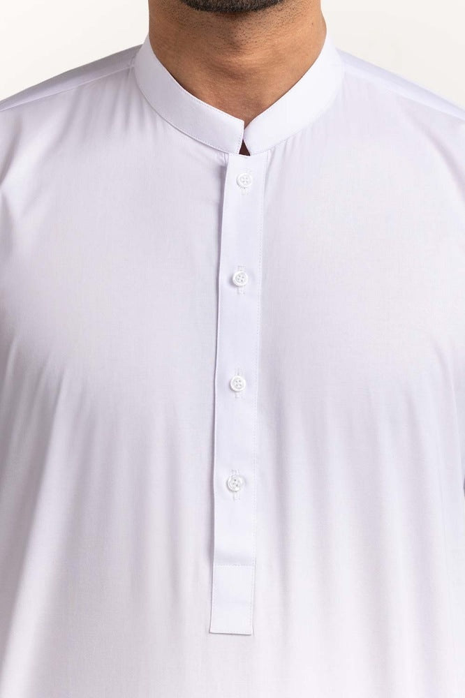 White Chairman Latha Suit