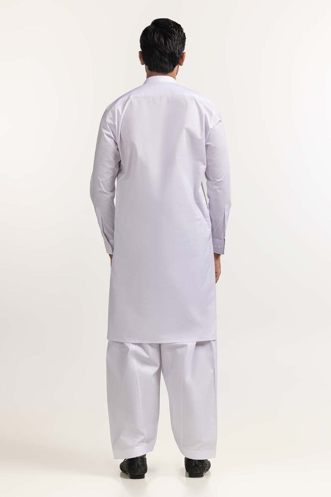 White Chairman Latha Suit
