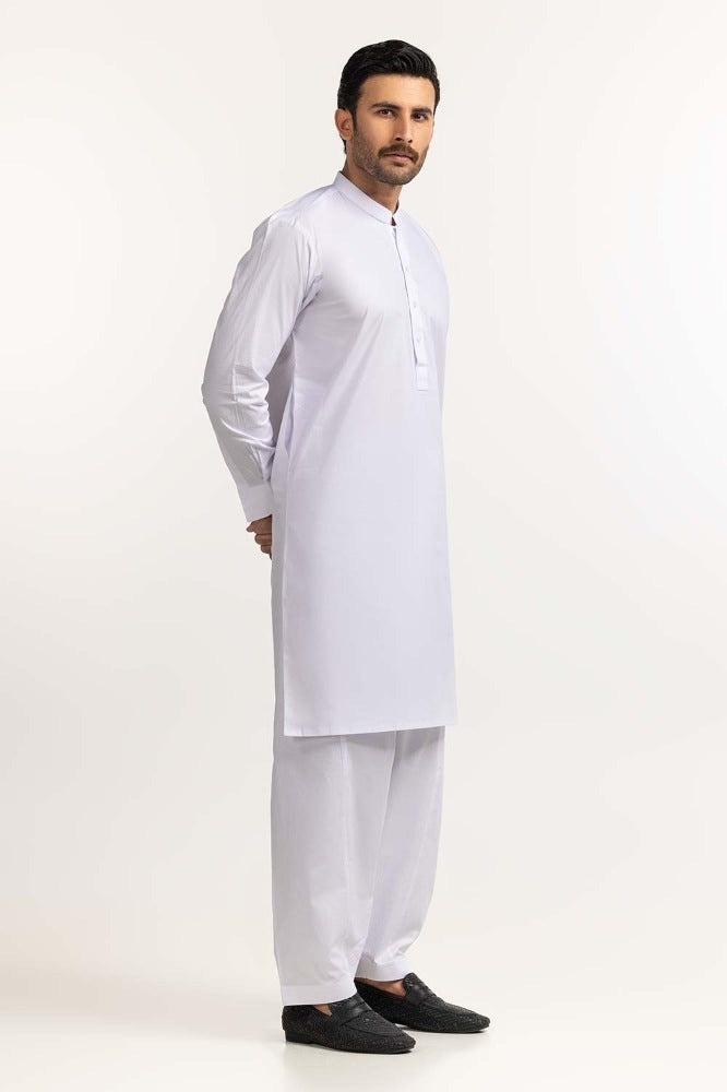 White Chairman Latha Suit