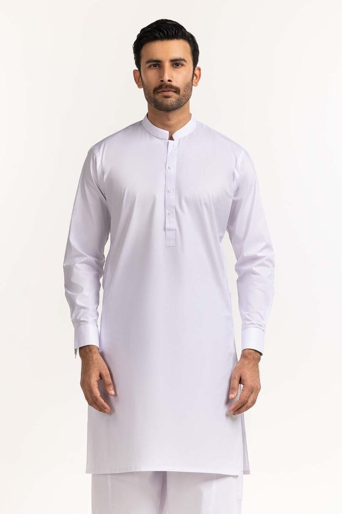 White Chairman Latha Suit