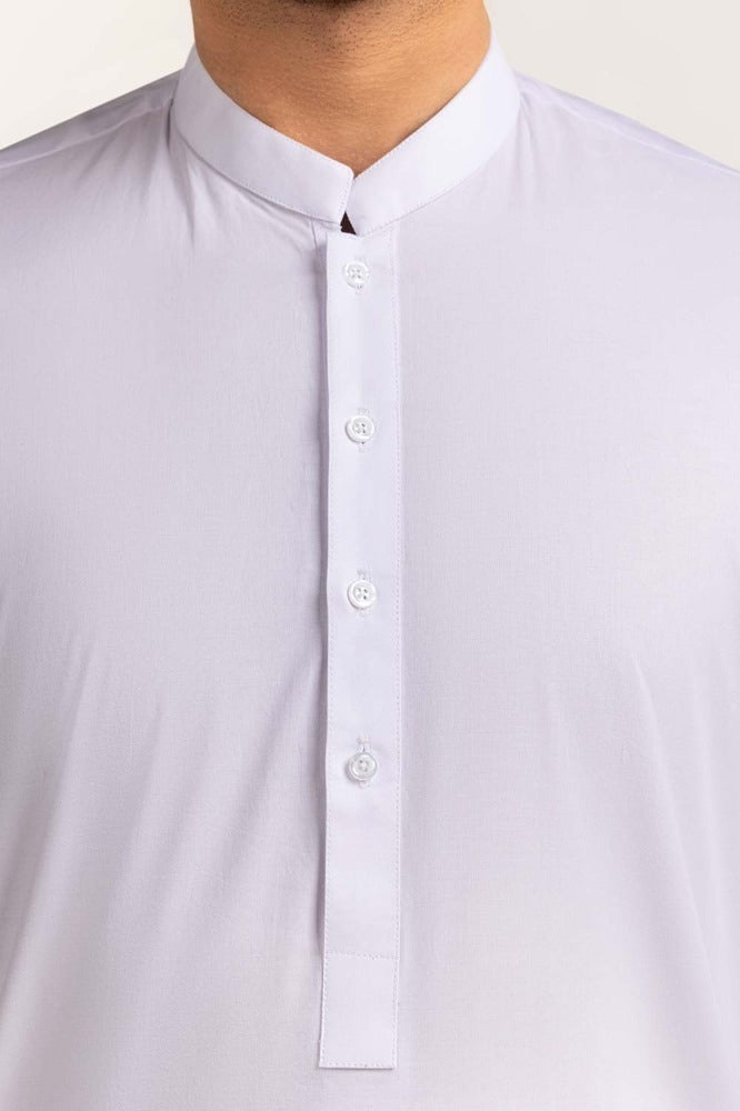 White Chairman Latha Suit