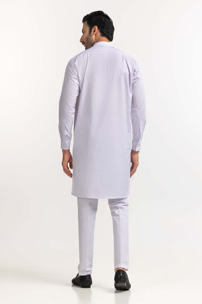 White Chairman Latha Suit