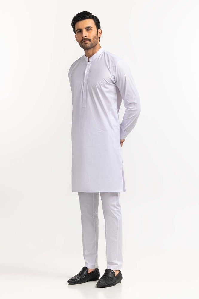 White Chairman Latha Suit