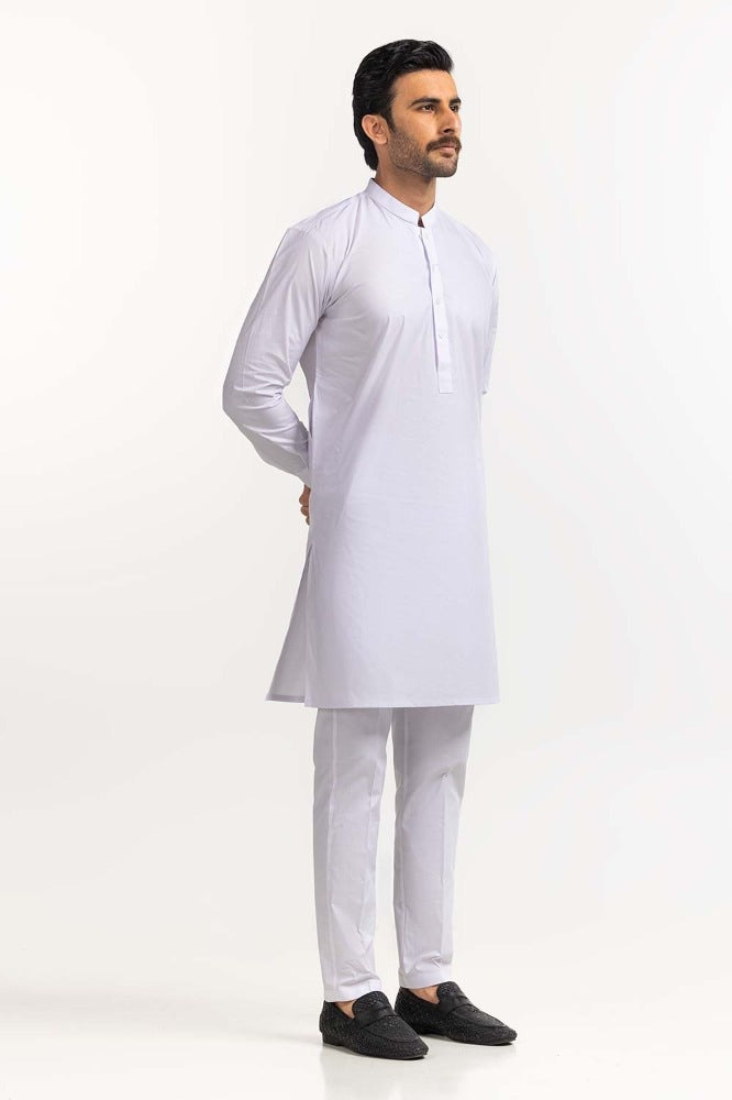 White Chairman Latha Suit
