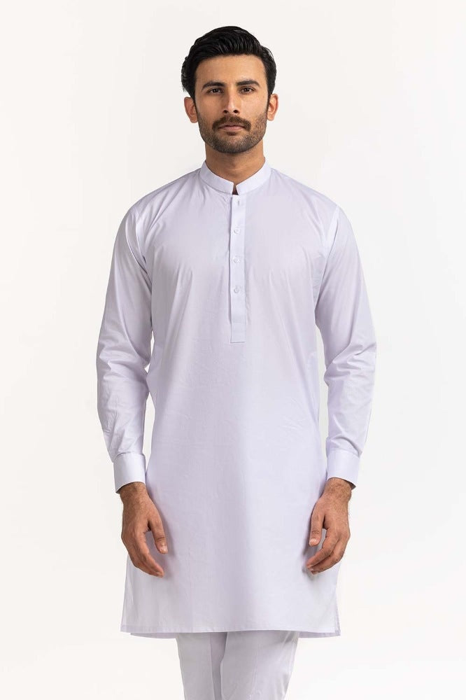 White Chairman Latha Suit