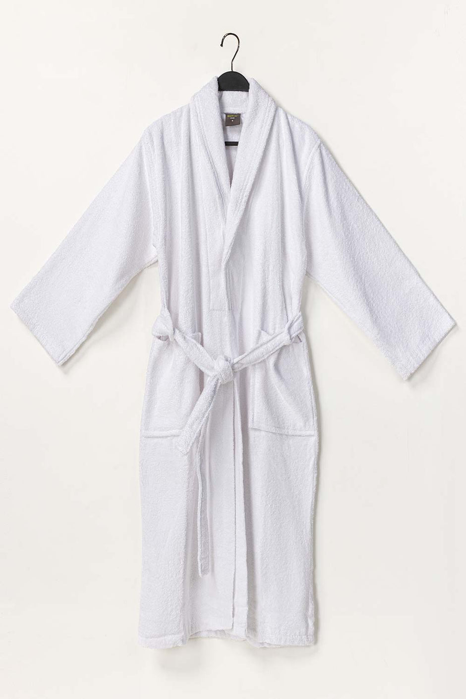 AW24 White Combed Bathrobe