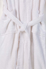 White Combed Bathrobe 24