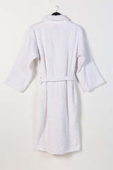 White Combed Bathrobe 24