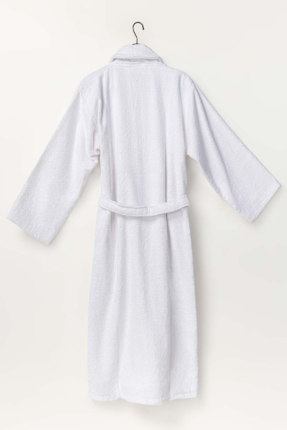 AW24 White Combed Bathrobe
