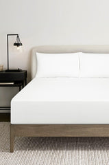 White Dyed T-150 Fitted sheet
