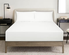 White Dyed T-150 Fitted sheet