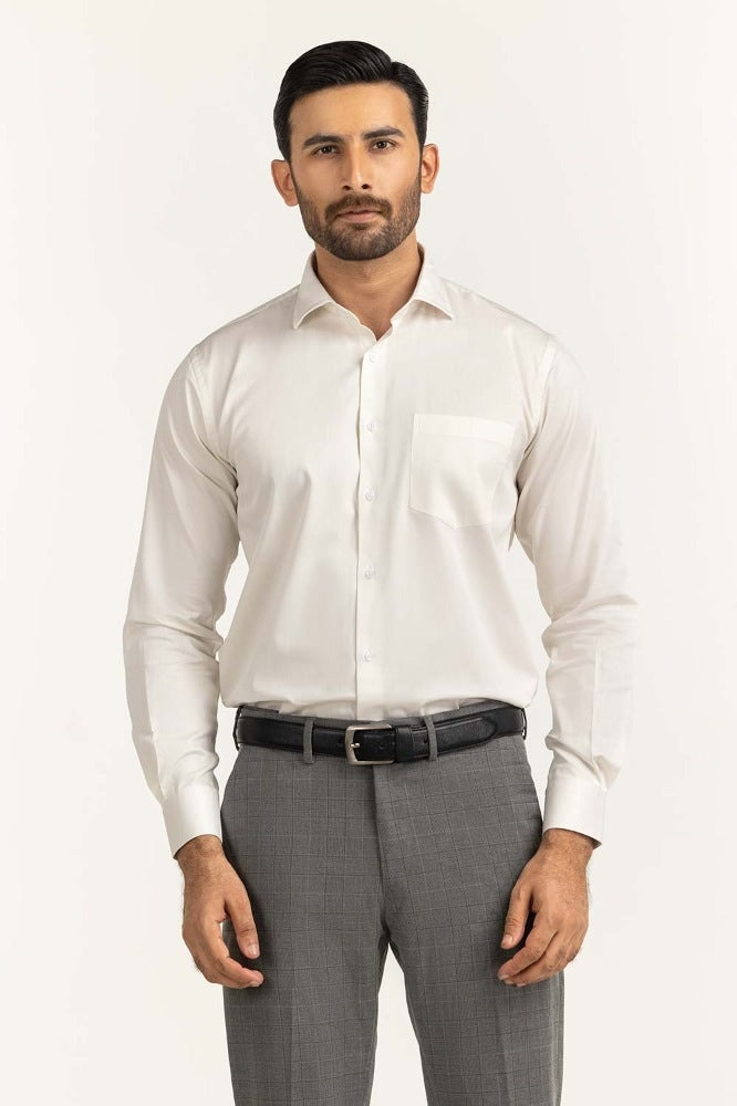 White Formal Shirt MN-FS-PD23-022