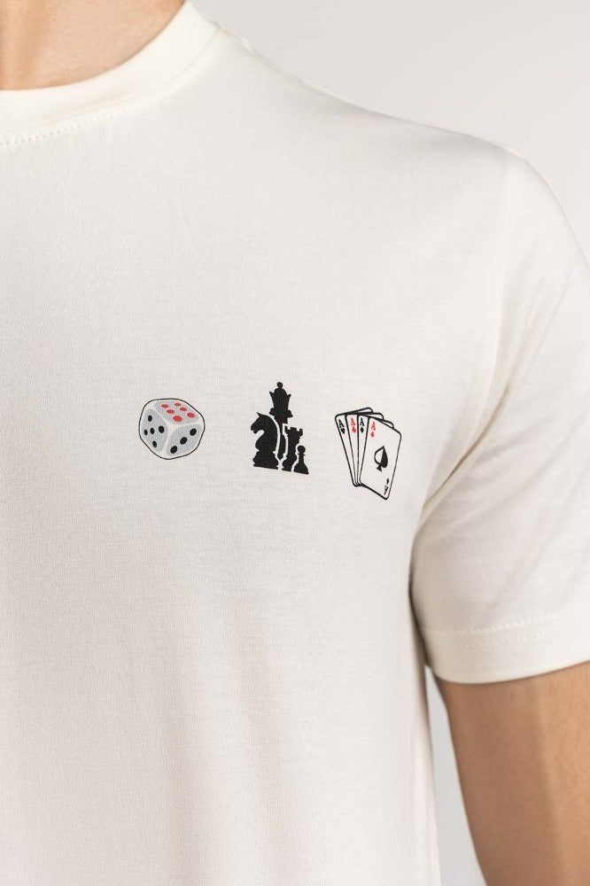 White Graphic Tee MN-TS-GP-S24-604