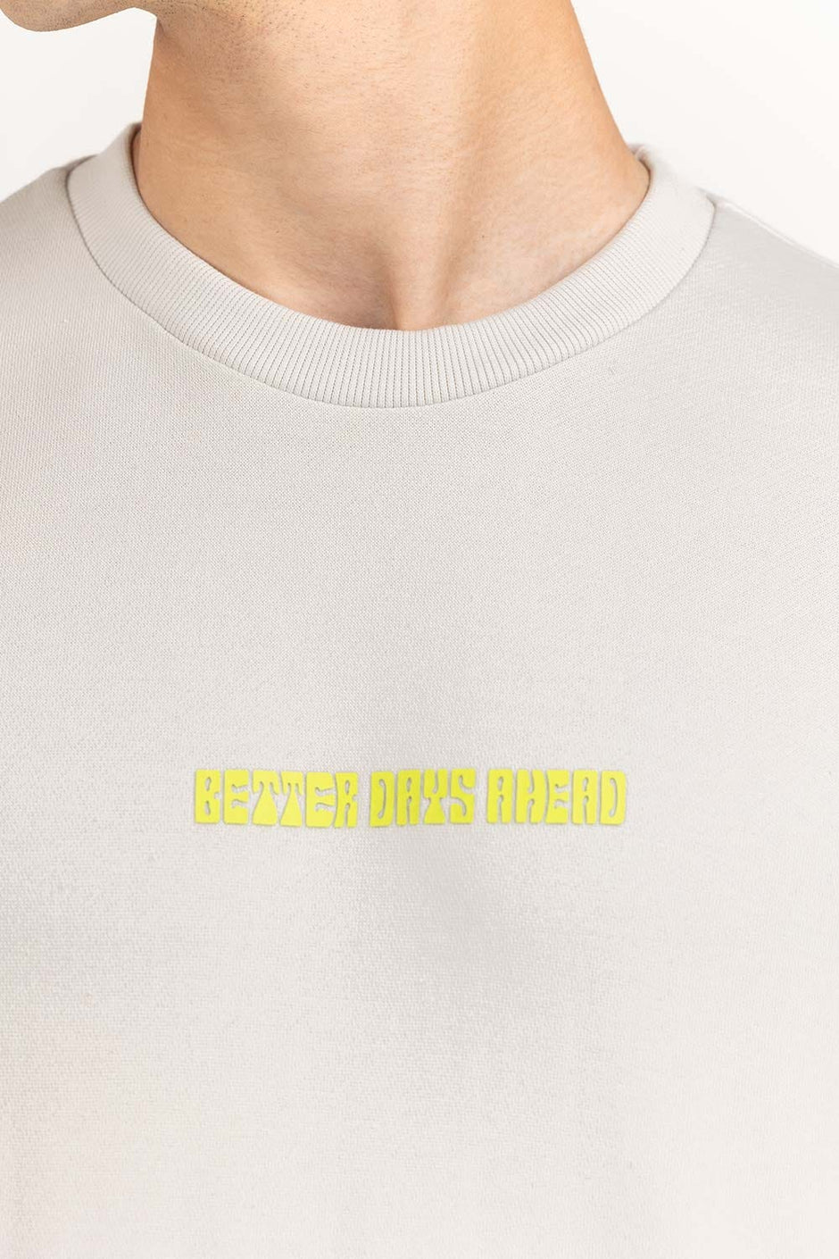 White Knit T-shirt 224-113-005